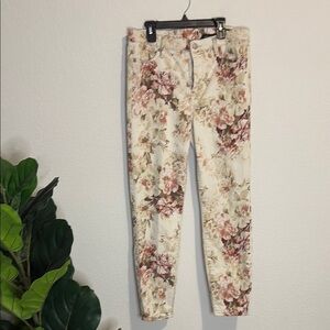 Buffalo by David Bitton 10/30 Havana Floral High-Rise Ankle Skinny Jeans